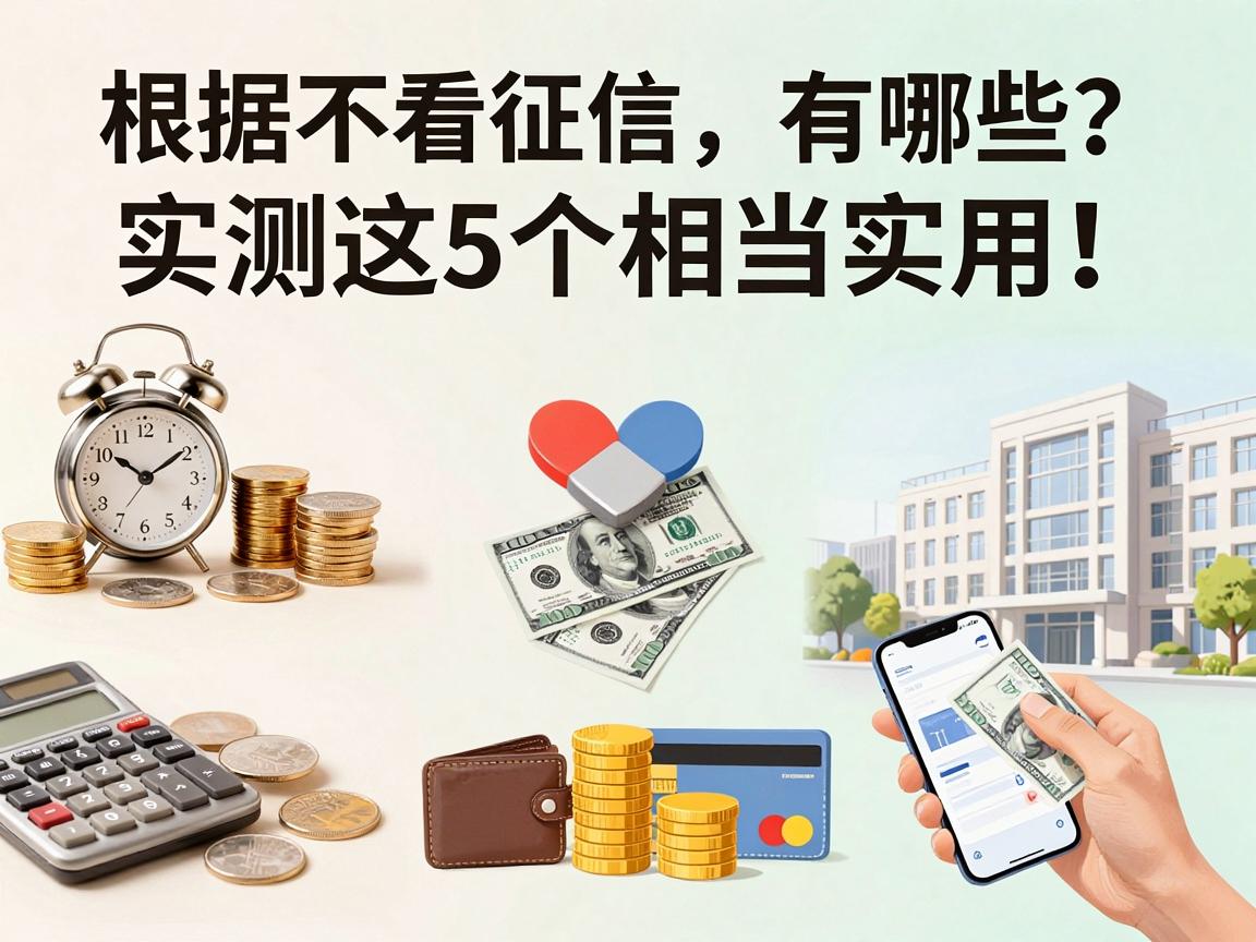 不看征信容易通过审核的小额贷款软件有哪些?实测这5个相当实用!