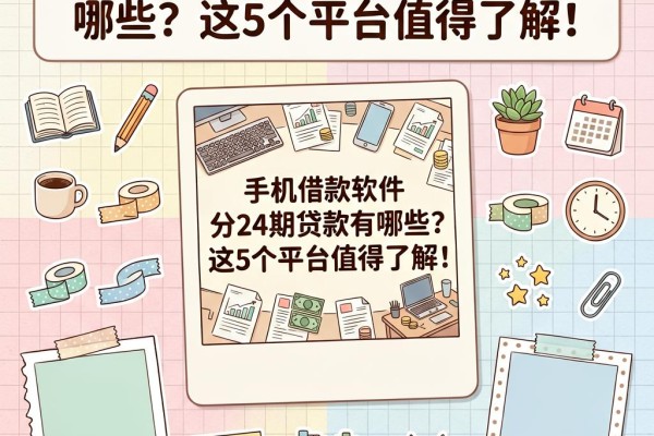 手机借款软件分24期贷款有哪些?这5个平台值得了解!