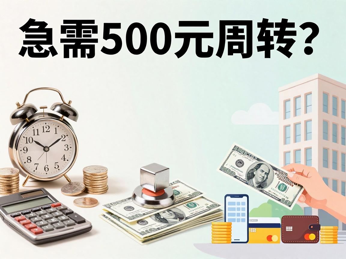 急需500元周转?这5个小额借钱500最好的平台,贷款10000资质要求也不高
