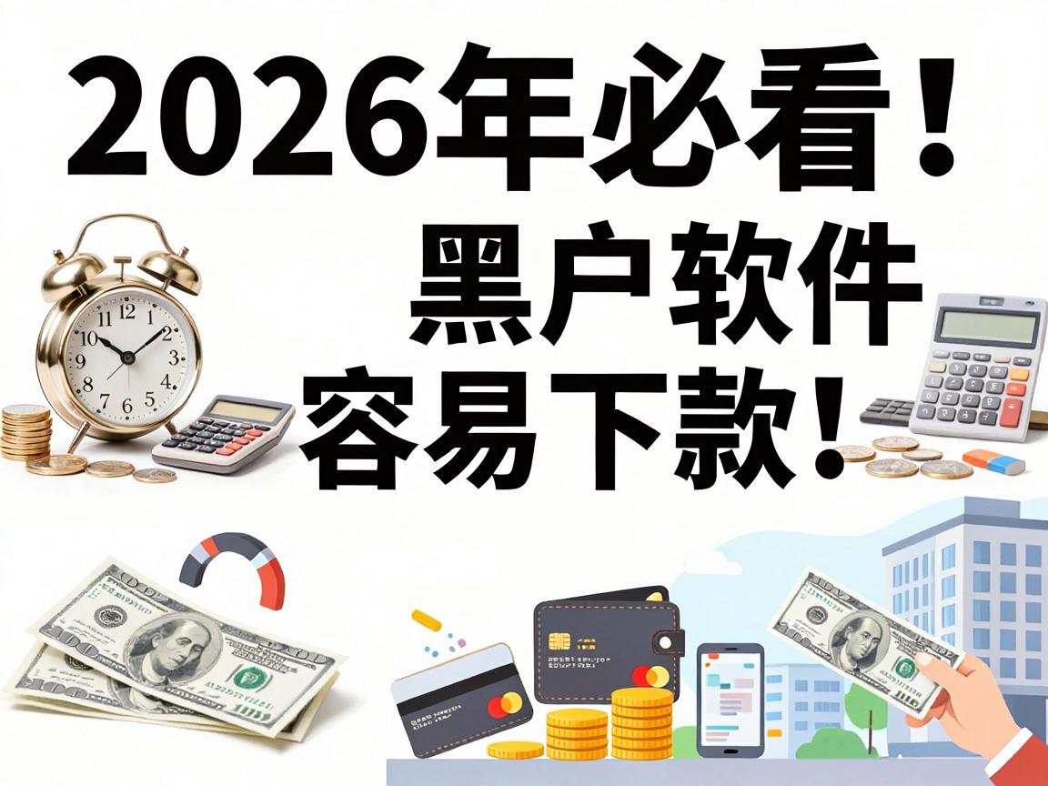 2026年必看！这5款黑户软件容易下款，秒到账口碑超好