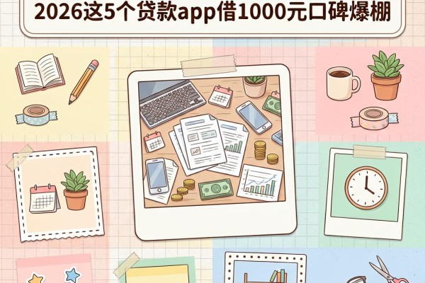 芝麻信用分550也能下款!2026这5个贷款app借1000元口碑爆棚