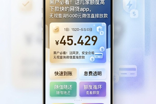 黑户必看！这几家额度高下款快的网贷app，无视查询5000元微信直接放款