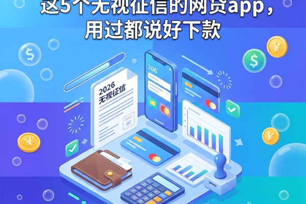 2026黑户烂户必放款!这5个无视征信的网贷App,用过都说好下款