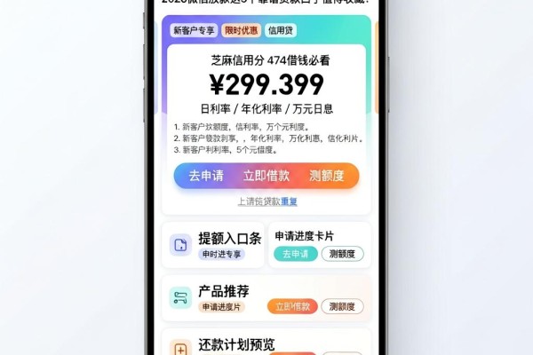 芝麻信用分474借钱必看！2026微信放款这5个靠谱贷款口子值得收藏