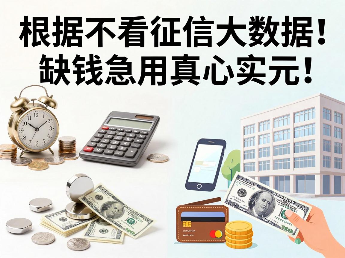 不看征信大数据，这5个渠道真心实用，缺钱急用5000元也能借！