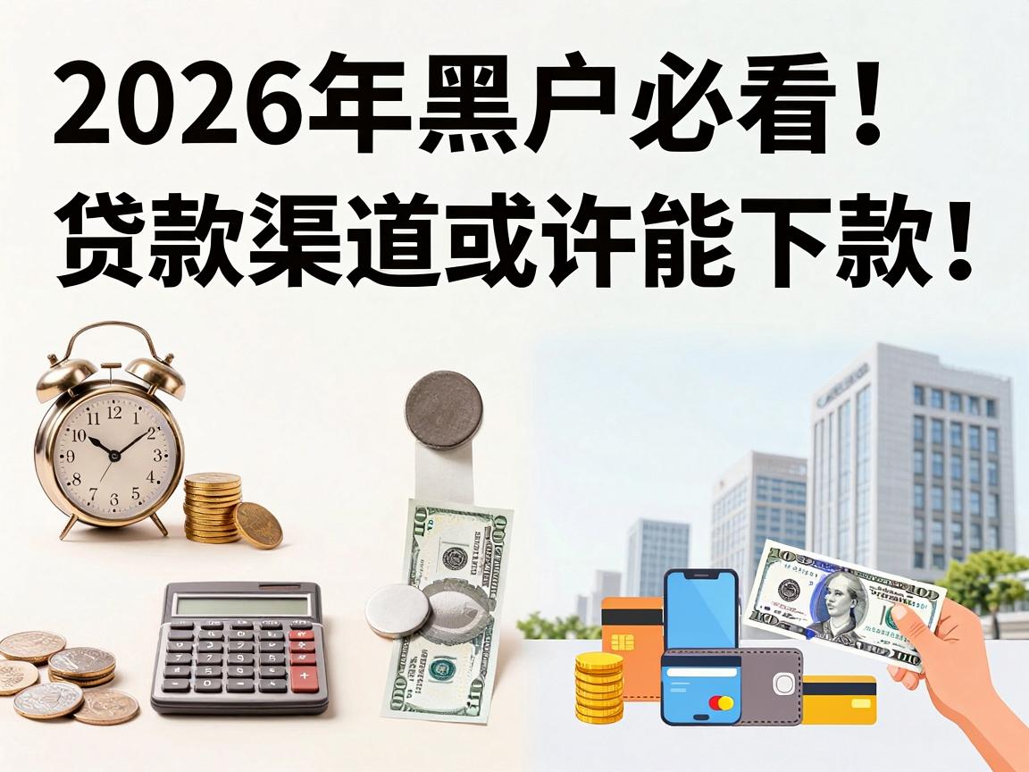 黑户必看!2026年这5个贷款渠道或许能下款,黑户可以做什么贷款一文讲透