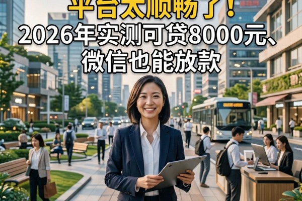 支付宝上这5个借款平台太顺畅了!2026年实测可贷8000元、微信也能放款