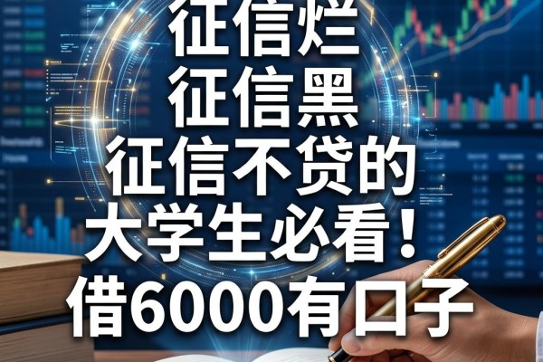 征信烂、征信黑、征信不好的大学生必看！2026年这5个学生贷款平台，借6000有口子