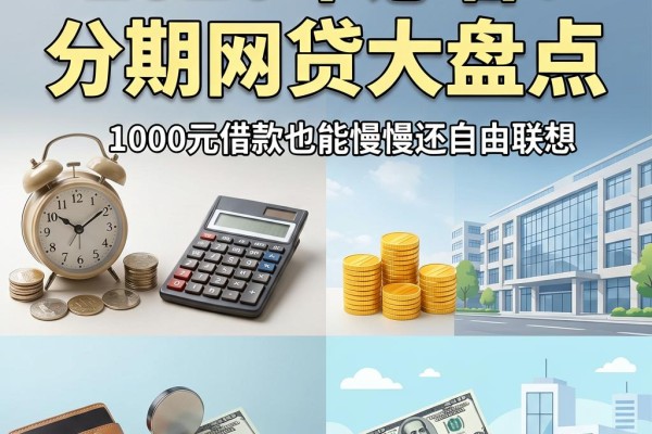 2026年必看!最长60期的分期网贷大盘点,1000元借款也能慢慢还