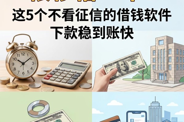 秒借一千！这5个不看征信的借钱软件，下款稳到账快