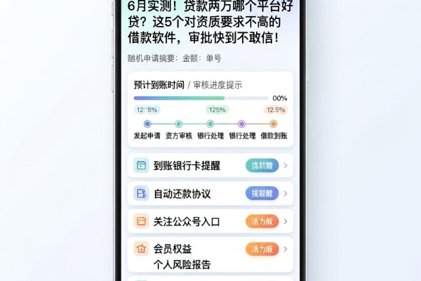 6月实测!贷款两万哪个平台好贷?这5个对资质要求不高的借款软件,审批快到不敢信