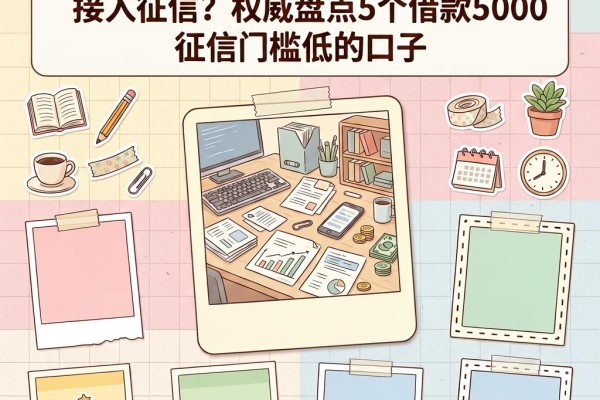 2026必存!哪些网贷平台已接入征信?权威盘点5个借款5000征信门槛低的口子