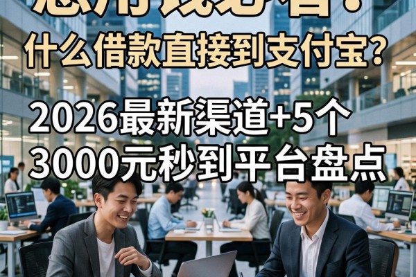 急用钱必看!什么借款直接到支付宝?2026最新渠道+5个3000元秒到平台盘点