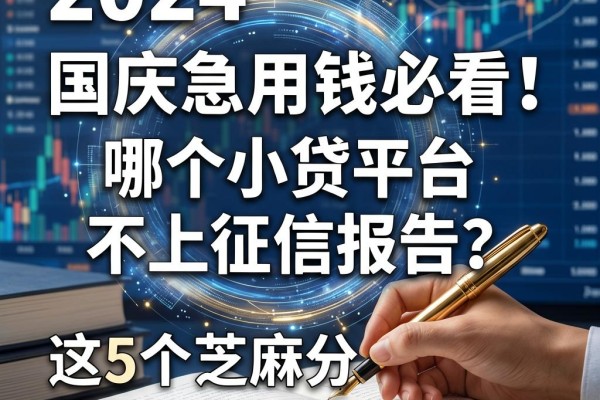 国庆急用钱必看！哪个小贷平台不上征信报告？这5个芝麻分秒下网贷别错过