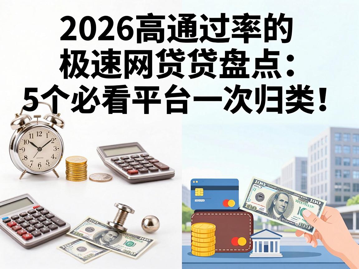 2026高通过率的极速网贷盘点：5个必看平台一次归类！