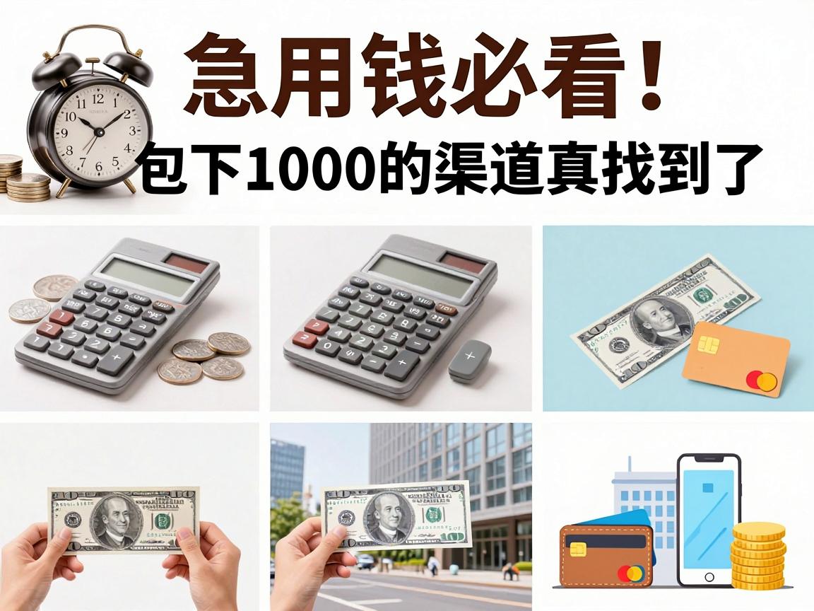 急用钱必看!网上那种贷款正规包下1000的渠道真找到了,顺便整理5个正规借款4000要求不高的软件,用过都说顺畅