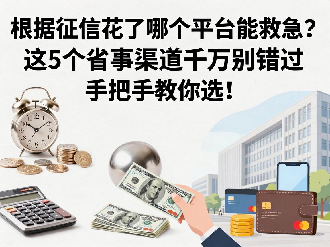 征信花了哪个平台能救急？这5个省事渠道千万别错过，手把手教你选！