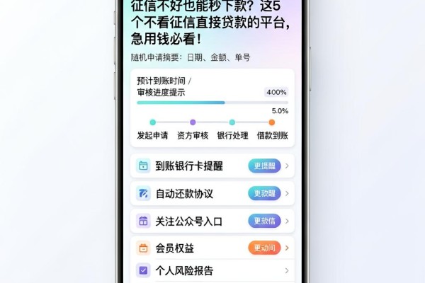 征信不好也能秒下款？这5个不看征信直接贷款的平台，急用钱必看！