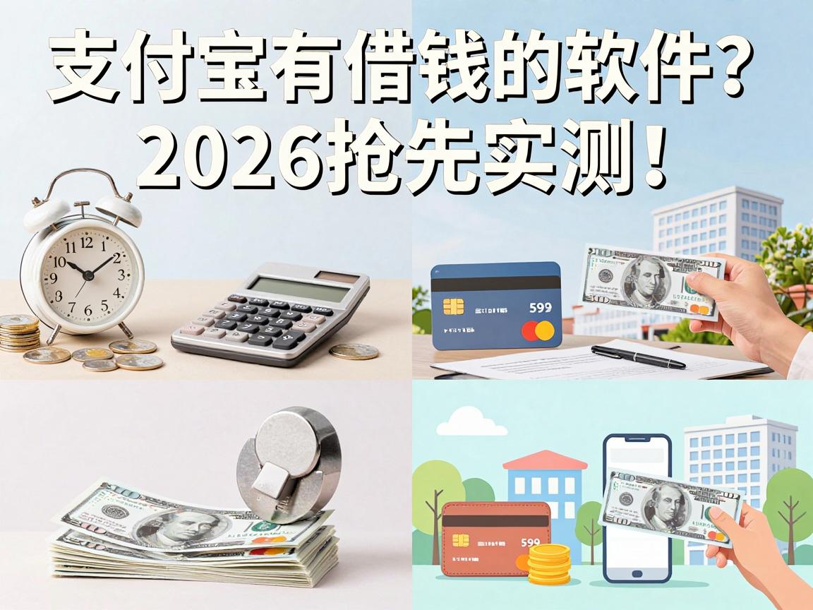支付宝有借钱的软件？2026抢先实测！芝麻分592这样借钱超火