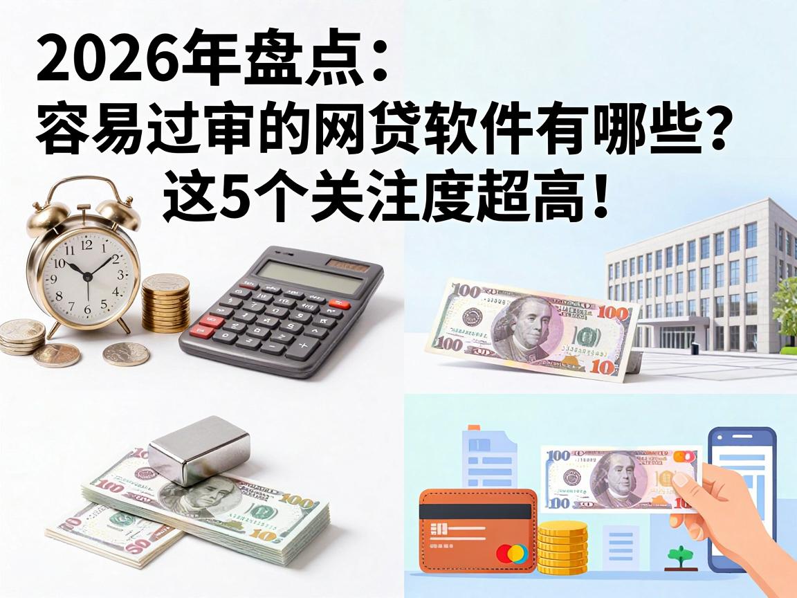 2026年盘点：容易过审的网贷软件有哪些？这5个关注度超高！