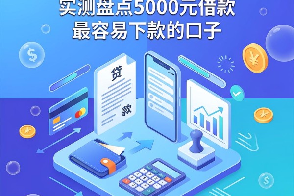 2026年网贷哪个平台最好贷?实测盘点5000元借款最容易下款的口子
