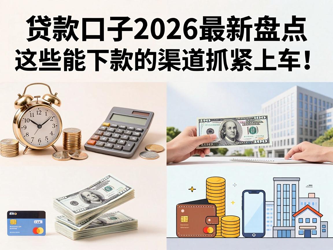 营业执照贷款口子2026最新盘点，这些能下款的渠道抓紧上车！