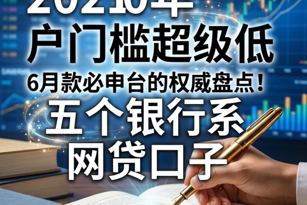 黑户门槛超级低的贷款平台权威盘点！6月必申的五个银行系网贷口子