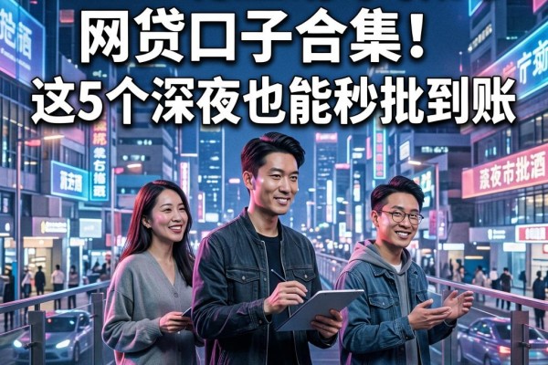 2026晚上易下款的网贷口子合集!这5个深夜也能秒批到账