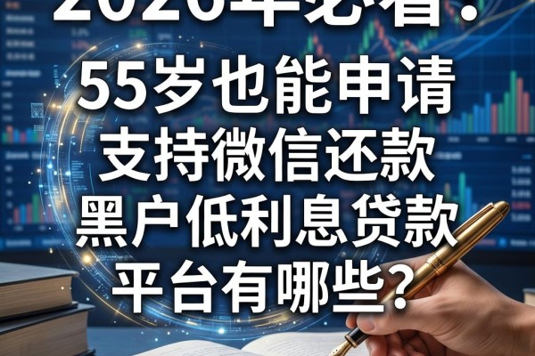 2026年必看！55岁也能申请、支持微信还款的黑户低利息贷款平台有哪些？抓紧收藏！