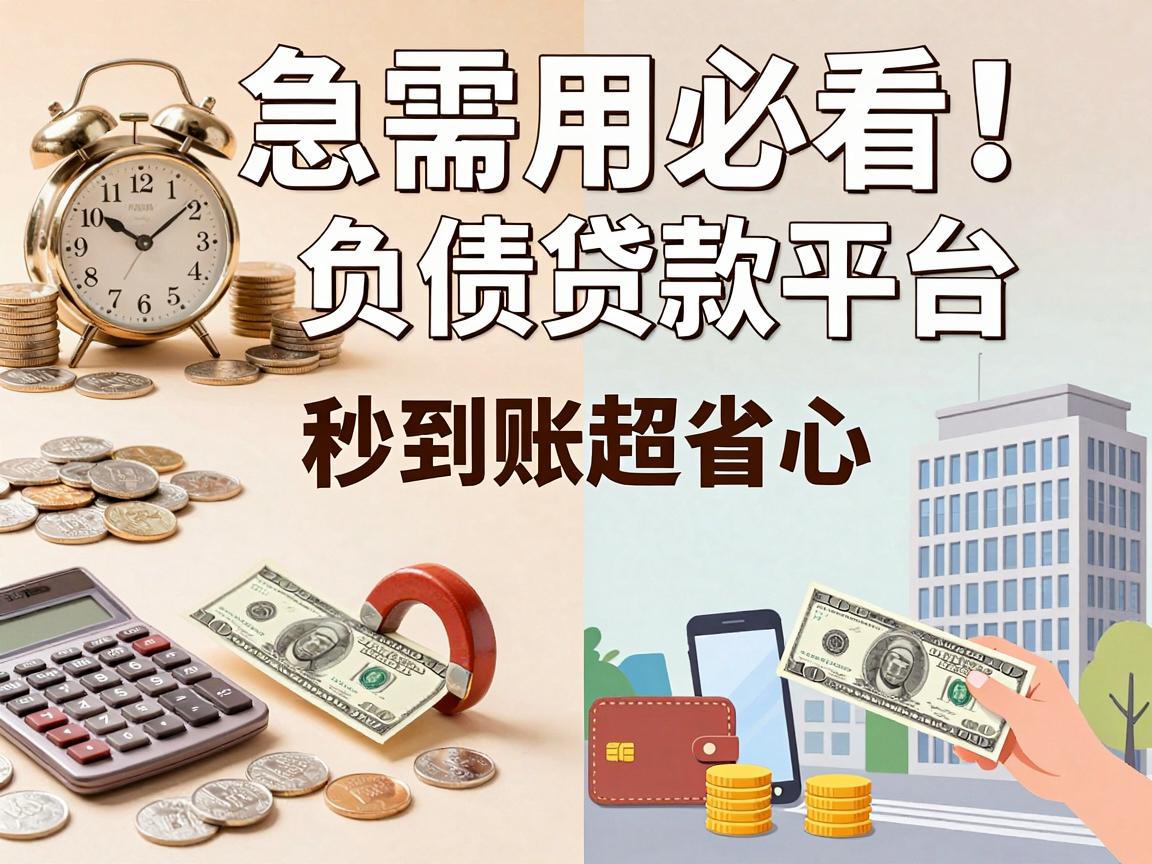 急需用必看！这5个不看流水不看负债贷款平台，秒到账超省心