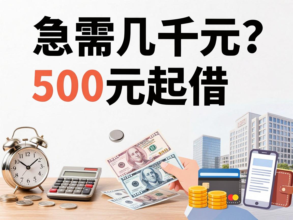 急需几千元?这5个对资质要求不高的借钱APP,500元起借轻松应急
