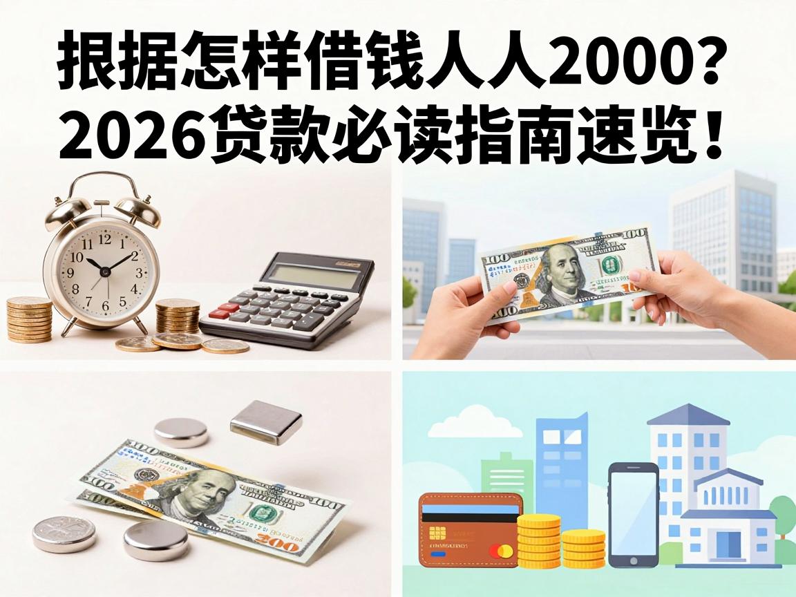 手机里怎样借钱人人2000?2026贷款必读指南速览!