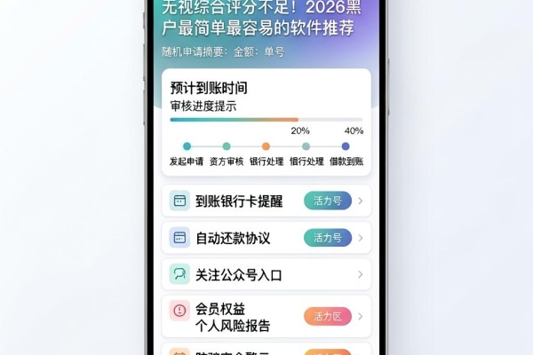 无视综合评分不足!2026黑户最简单最容易的软件推荐