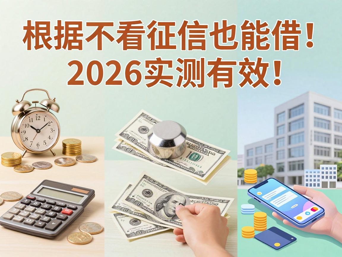 不看征信也能借!2026实测有效:网上借钱避开这5个跟简单借款一样的坑