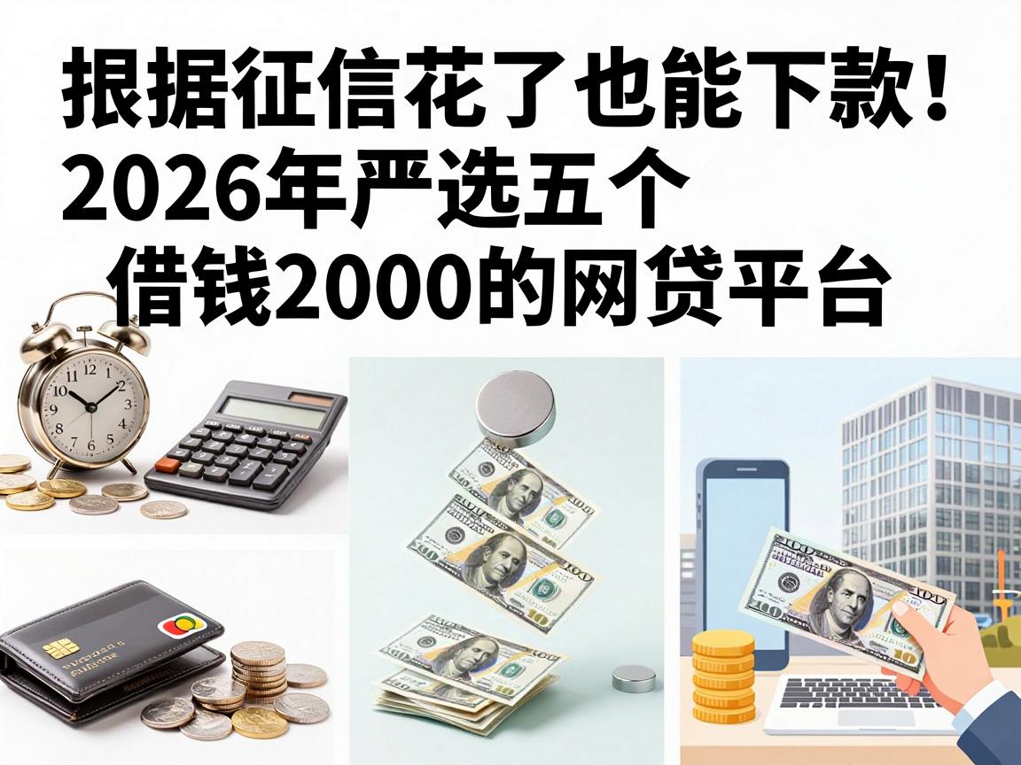 征信花了也能下款!2026年严选五个借钱2000的网贷平台,纯干货分享