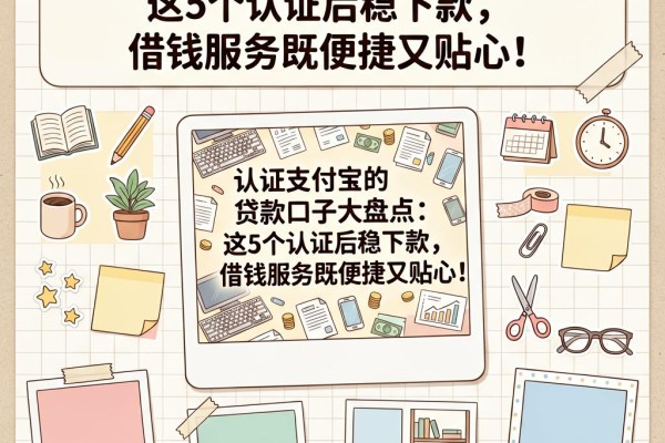 认证支付宝的贷款口子大盘点：这5个认证后稳下款，借钱服务既便捷又贴心！