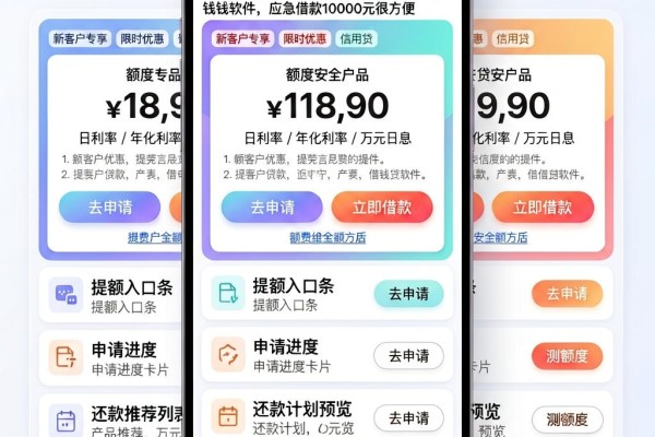 4月良心安全推荐:5个像莞家贷一样的借钱软件,应急借款10000元很方便