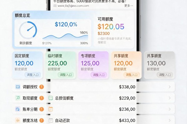 2026年手机软件借钱最容易通过的有哪些?这5个平台额度够高、5000借款对资质要求不高,必备!