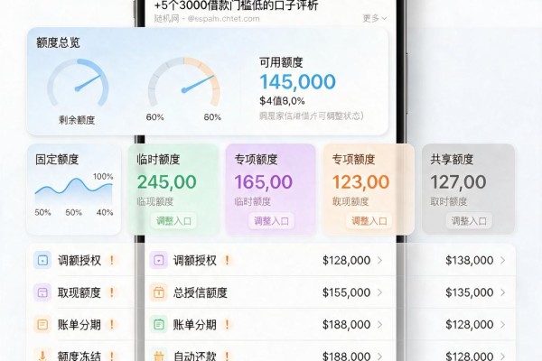 可靠网络贷款平台有哪些？2026隐藏额度技巧+5个3000借款门槛低的口子评析
