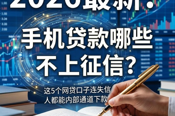 2026最新!手机贷款哪些不上征信?这5个网贷口子连失信人都能内部通道下款