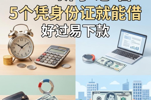 2026新手必看!5个凭身份证就能借、好过易下款的网贷口子权威统计