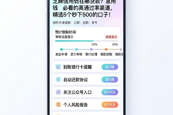 芝麻信用低在哪贷款?急用钱必看的高通过率渠道,精选5个秒下500的口子!