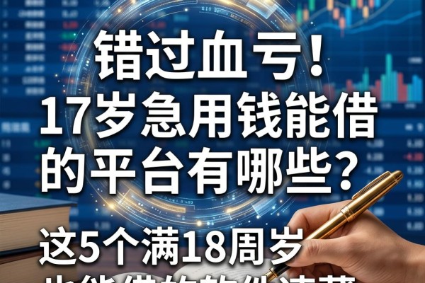 错过血亏!17岁急用钱能借的平台有哪些?这5个满18周岁也能借的软件速藏