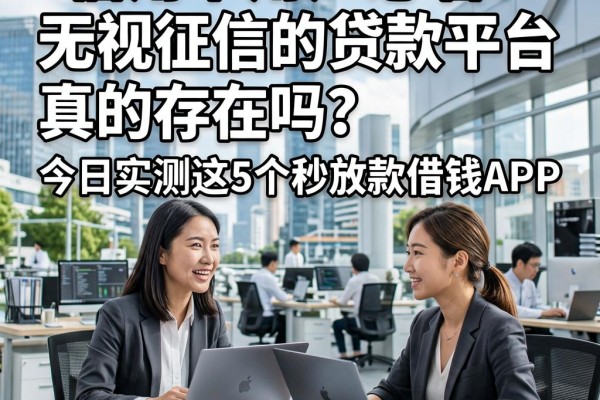 信用卡用户必看！无视征信的贷款平台真的存在吗？今日实测这5个秒放款借钱APP