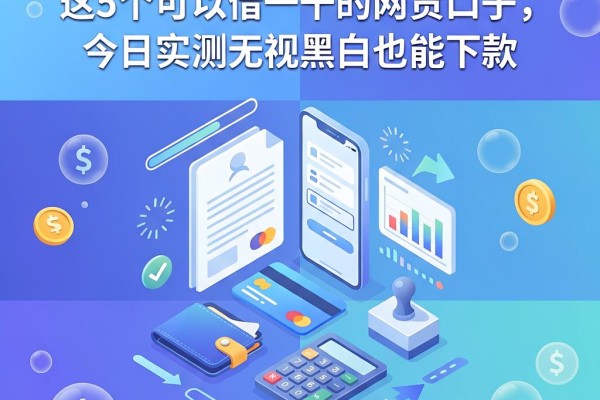 黑户必看！这5个可以借一千的网贷口子，今日实测无视黑白也能下款