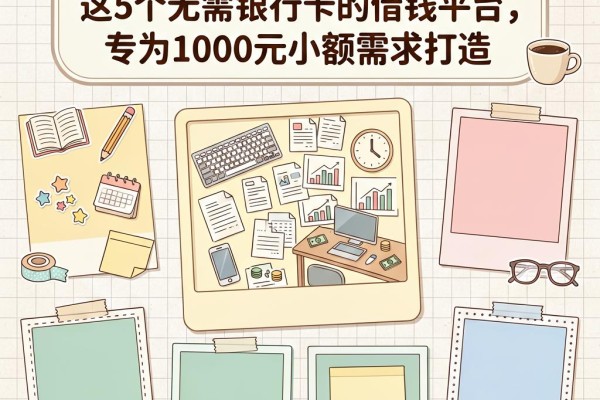 征信有逾期也能下款!这5个无需银行卡的借钱平台,专为1000元小额需求打造