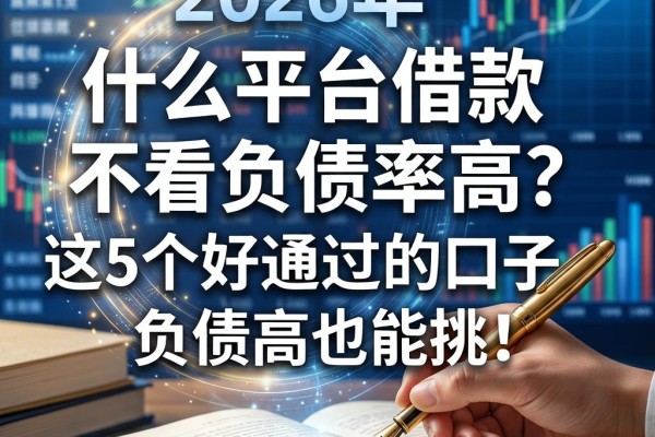 什么平台借款不看负债率高？2026年这5个好通过的口子，负债高也能挑！