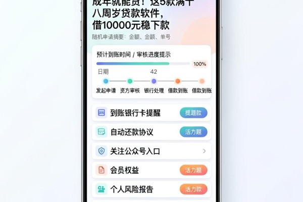 成年就能贷!这5款满十八周岁贷款软件,借10000元稳下款