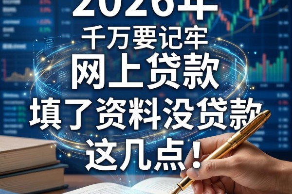 网上贷款填了资料没贷款,2026年千万要记牢这几点!