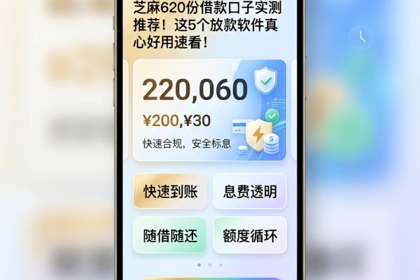 芝麻620份借款口子实测推荐!这5个放款软件真心好用速看